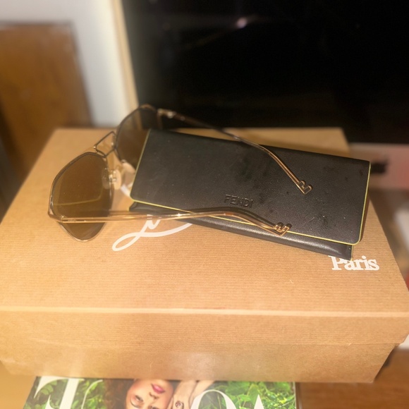 Authentic Fendi Logo Sunglasses